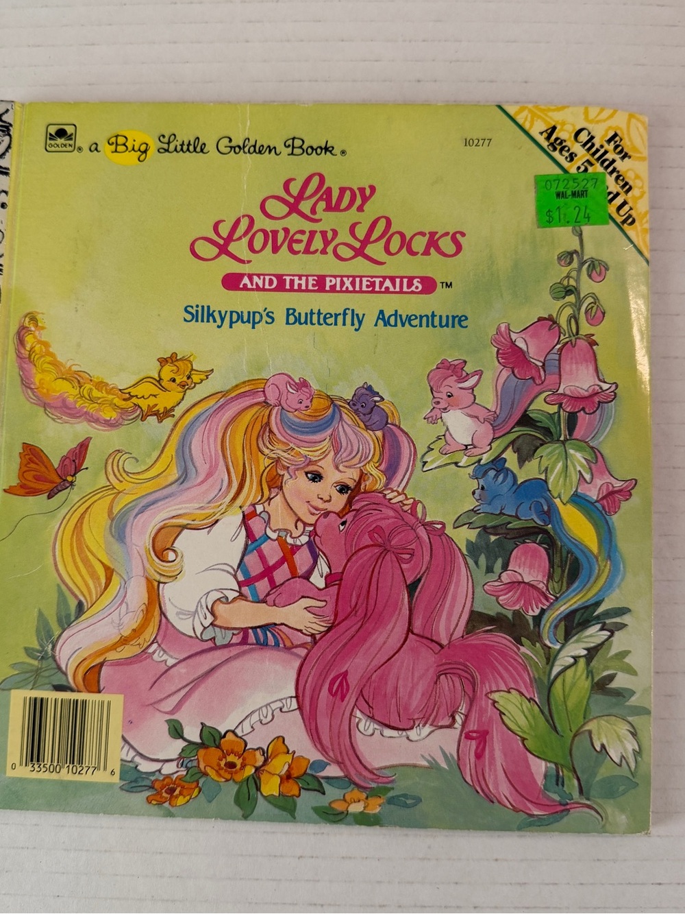 Big Little Golden Book Lady Lovely Locks & the Pixietails Vintage 1987